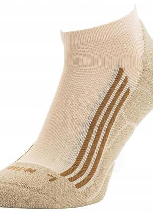 Термоактивні шкарпетки короткі повсякденні m-tac "coolmax 35%" (hplo-1118-be-2) розмір 39-42