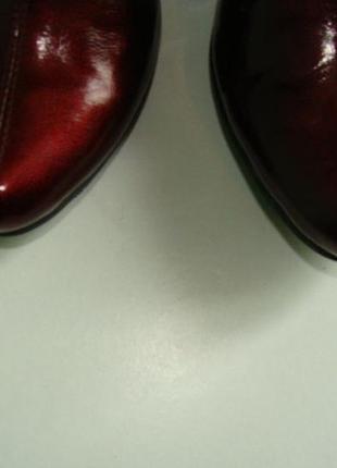 Шкіряні черевики демісезонні чоботи / натуральна шкіра - розпродаж 36 38 р4 фото