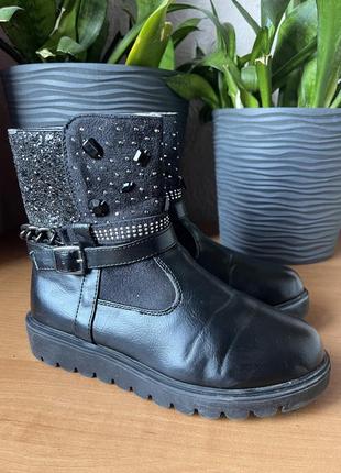 Ботинки, ботинки сапоги на тракторной подошве деми