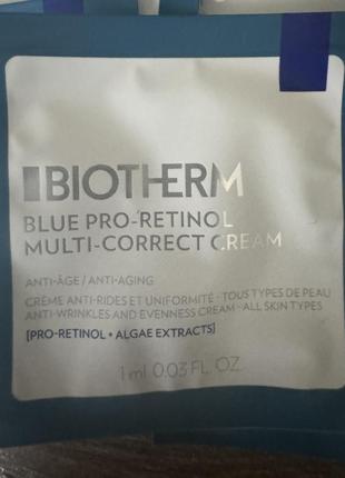 Biotherm мультифункціональний крем проти ознак старіння з ретинолом