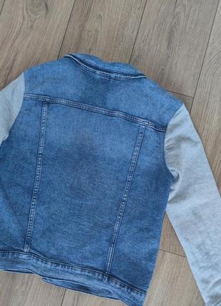 Джинсовая куртка, унисекс, 158-164 размер/ 42/s7 фото