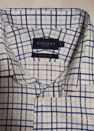 Новая люксовая высококачественная стильная брендовая рубашка osborne8 фото