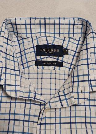 Новая люксовая высококачественная стильная брендовая рубашка osborne4 фото