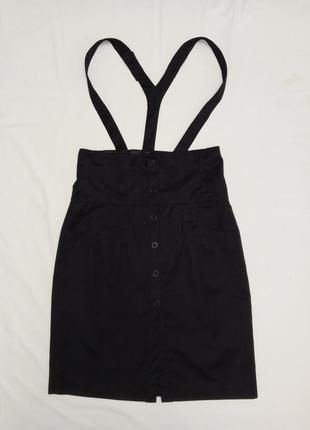 Юбка-сарафан. с бретелями..