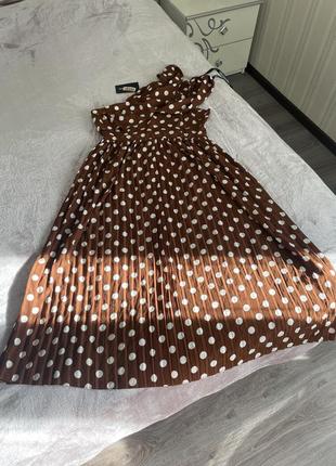 Сукня у горох платье в горох1 фото