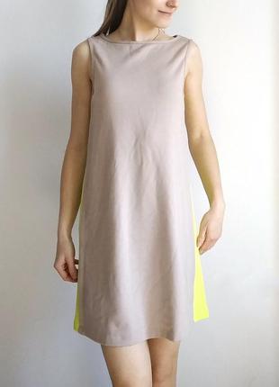 Нове італійське сукню tezenis s m віскоза неонові смуги