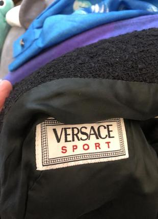 Versace пиджак жакет шерсть винтаж4 фото