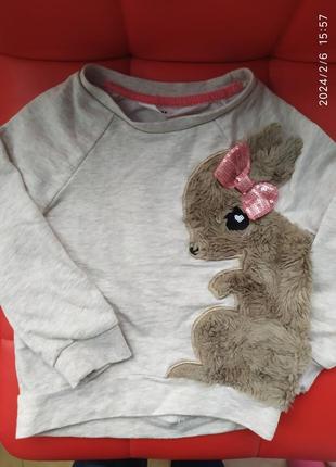 Детская кофточка h&m, р 92 р