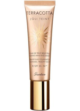 Guerlain terracotta joli teint spf20 крем тональний для обличчя medium 30 мл