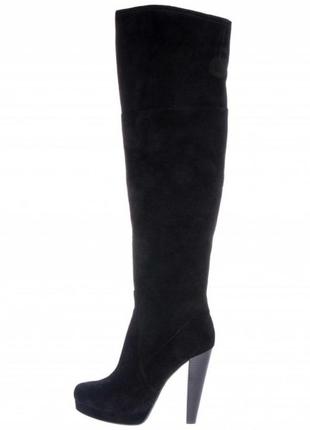 Жіночі ботфорди чоботи braska натуральна замша взуття демі низька ціна! 917-5170t