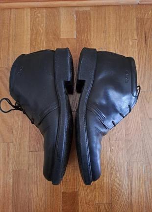 Фирменные мужские ботинки туфли clarks натуральная кожа9 фото