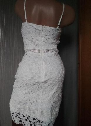 Для фотосессий. кружевное платье на тонких бретелях parisian by asos3 фото