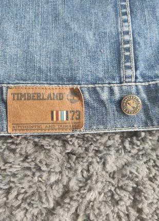 Очень классная стильная модная джинсовка от timberland джинсовая курточка6 фото