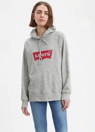 Жіноча кофта худі levis s оригінал5 фото