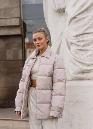 Куртка теплая на пуху на снижении зара asos