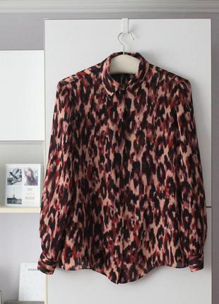 Напівпрозора блуза від massimo dutti