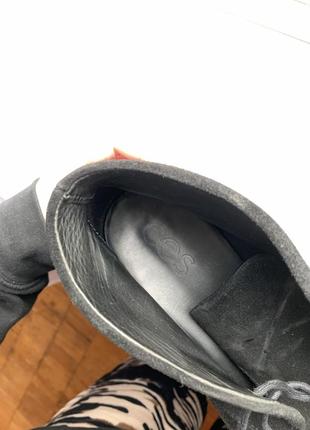 Мужские ботинки дерби натуральная замша cos3 фото