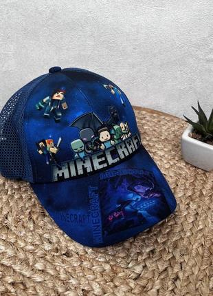 Кепка майнкрафт minecraft, кепка з кріпером3 фото