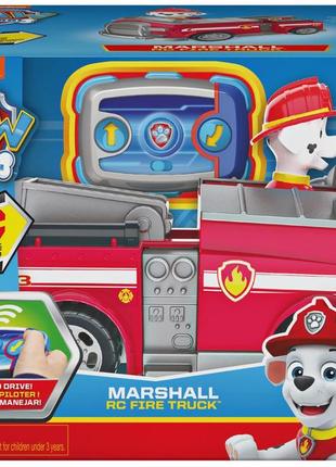 Машинка spin master paw patrol пожежне авто маршала на дистанційному керуванні