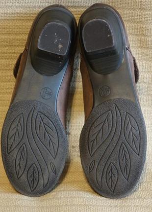 Комфортні шкіряні туфлі в стилі мери джейн medicus deichmann германія 5 1/2 р.(25 см.)9 фото