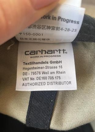 Бейсболка carhartt wip оригинал8 фото