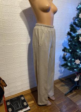 Стильные теплые зимние штаны брюки  палаццо. украинский бренд.6 фото
