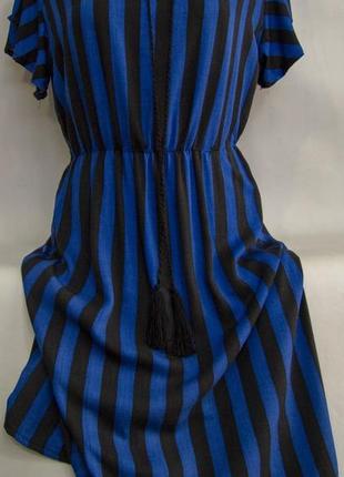✅легка сукня з натуральної тканини в смужку1 фото