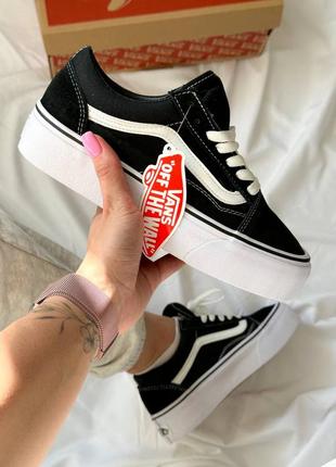 Vans old skool knu platform, кеди ванс жіночі на платформі, кеды женские ванс на платформе ванс на толстой подошве