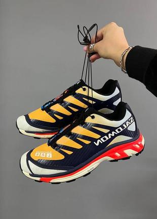 Кросівки salomon xt-4 og fiery red yellow5 фото