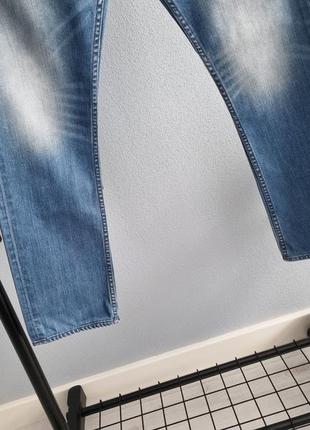 Чоловічі прямі джинси3 фото