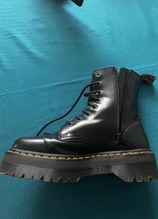 Кожаные ботинки dr. martens dm15265001 jadon