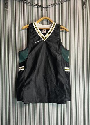 Баскетбольная майка nike vintage винтажная майка найк nike basketball swoosh nba1 фото