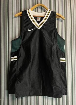 Баскетбольна майка nike vintage вінтажна майка найк nike basketball swoosh nba2 фото