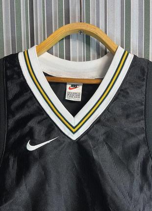 Баскетбольная майка nike vintage винтажная майка найк nike basketball swoosh nba3 фото