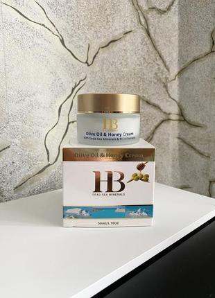 ❣️крем з оливковою олією та медом hb
