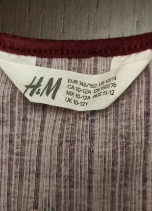 Блузка h&m на девочку 11-12 лет2 фото