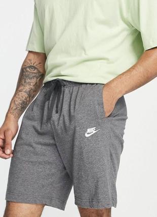 Шорти nike club jersey shorts1 фото