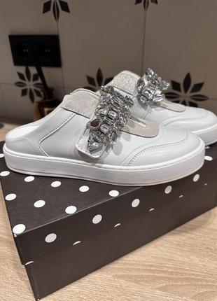 Кеды lou jo кожаные