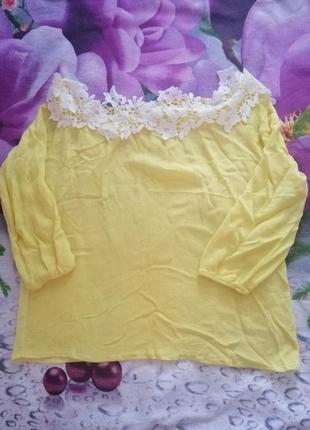 Кофта, блуза с открытыми плечами