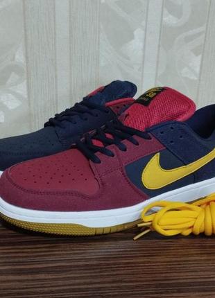 Носки + кроссовки nike dunk low sb barcelona2 фото