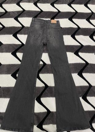 Джинсы клеш bershka flare jeans y2k 2000s vintage винтаж женские джинсы4 фото