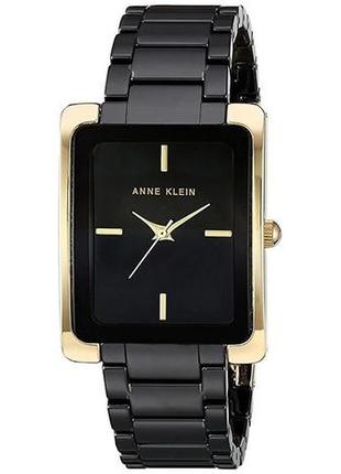 Жіночий годинник anne klein ak-2952bkgb, чорний колір