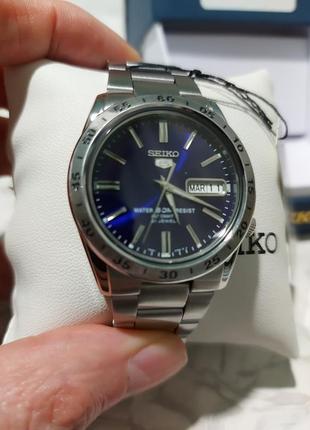 Brand new seiko series 5 automatic blue dial men's watchitem no. snkd99k1s10 фото