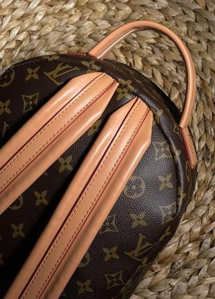 Жіночий рюкзак louis vuitton palm springs backpack brown camel7 фото