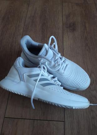 Кроссовки оригинальные белые adidas кроссы адедас 40р