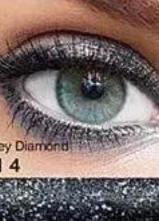 Мерехтливий олівець для очей avon, smokey diamond, смокі діамант3 фото