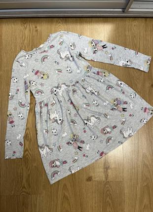 Бавовняна сукня h&m