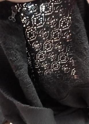 Кружевной джемпер свитер кофта7 фото