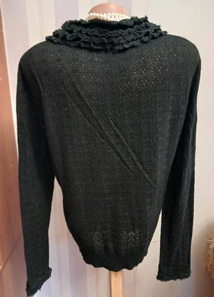 Кружевной джемпер свитер кофта3 фото