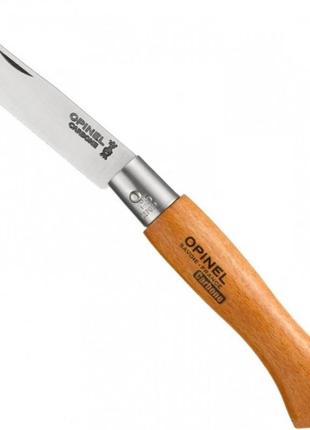 Кухонный нож универсальный opinel "carbon steel" no.9 (113090) углеродистая сталь